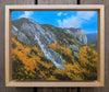 "Eagle Cliff in Autumn" 8x10 inch oil painting on panel