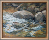 "Flowing Swiftly" 11x14 inch oil painting on panel