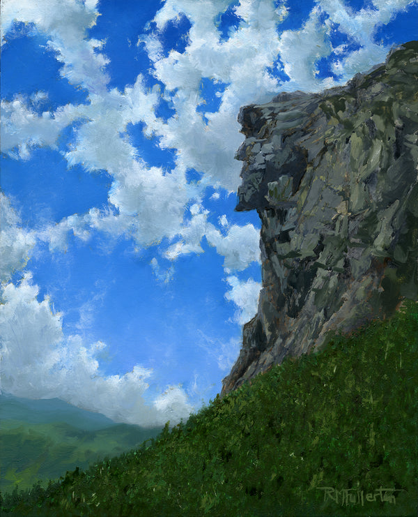 Old Man of the Mountain, 8x10 inch fine art print, White Mountains, New Hampshire