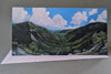 Mount Willard Summer, panoramic blank greeting card