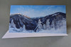 I just love Mount Willard, perched above Crawford Notch in the heart of New Hampshire's White Mountains. This card set gives you the view in all four seasons. Set of four panoramic 4x8" greeting cards. High quality prints of paintings on archival felted cardstock. Certified by the Forest Stewardship Council.