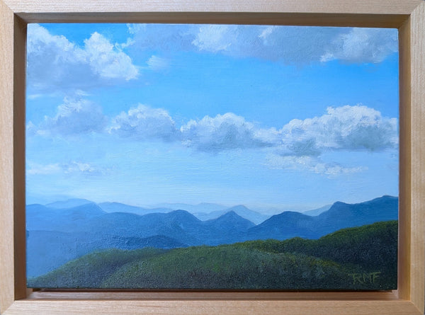 "Untamed Horizon" 5x7 inch oil painting on panel