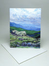 Lakes of the Clouds Hut, small blank greeting card