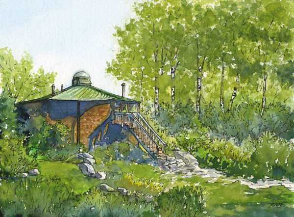 AMC Lonesome Lake Hut in the White Mountains.