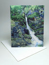 The Brooklet, small blank greeting card